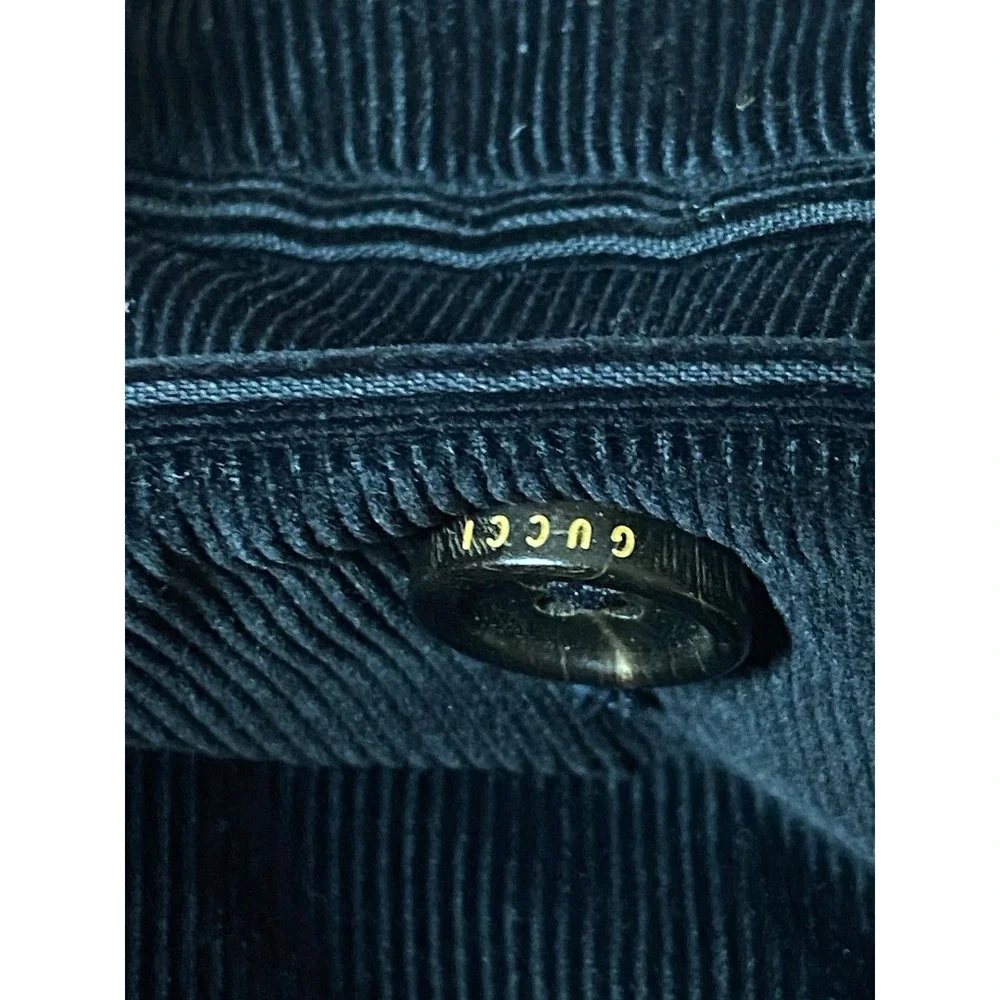 Gucci Men's 50R 34X32 Pinwale Fine Wale Corduroy Pants Flat Front Black